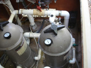 Spa Plumbing Leak